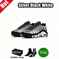 Gradient Black Silver