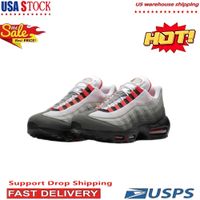 Gradient Gray Silver Red