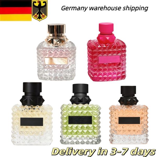 Luxury Crystal Cut Glass Perfume for Men Women Long Lasting Fragrance Eau de Toilette Multiple Scent Options DE Warehouse Fast Shipping 3-7 Days Delivery