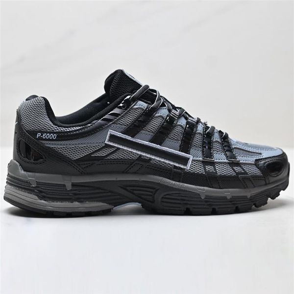 DE Stock Top P6000 Running Shoes For Men Women 6000 Designer Trainers Metallic Silver Light Bone Laser Fuchsia Triple Black Burgundy Ou308g