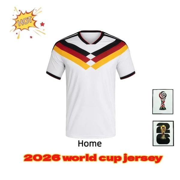 2026 World Cup Jersey Men Breathable Mesh Soccer Training Shirts Home Away Two Styles Fan Short Sleeve Football Tops