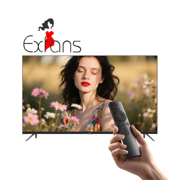 Exfans Infrared Universal Remote Control for Smart TV and Home Entertainment Devices No Setup Needed