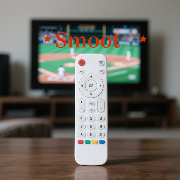 Smart Universal Remote Controller for Home Electronics, Plug-and-Play, Easy Setup