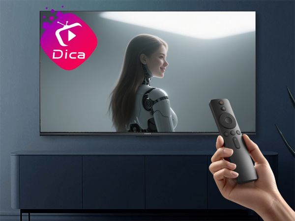 Dica Infrared Universal Remote Control for Smart TV Home Entertainment Devices