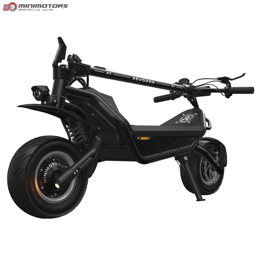 Official MINMOTOR Rovoron R7 Pro 60V 42.4Ah Battery Dual Motor 900W*2 Top Speed 65km/h Mileage around 90km 11inch Scooter
