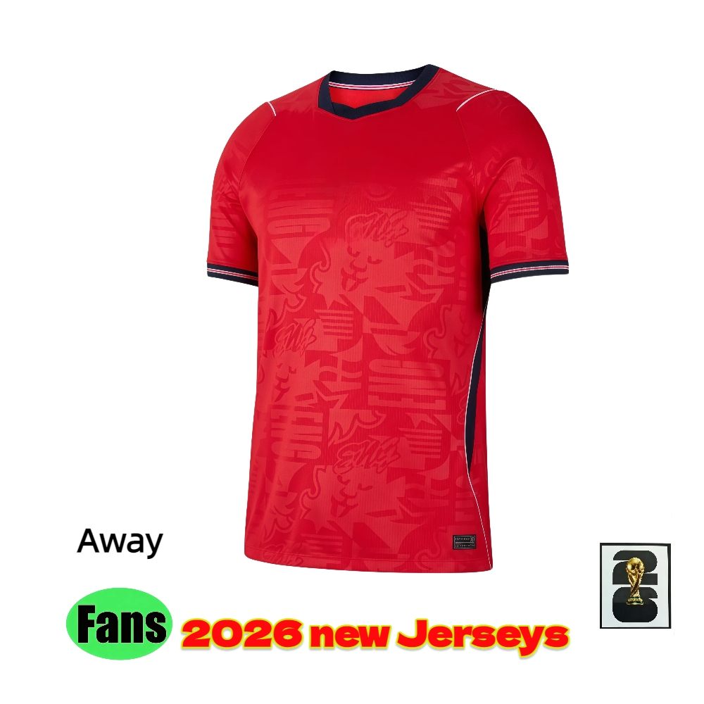 England 2026 world cup Soccer Jerseys Sports Outdoors top quality jersey men women jerseys Kane Bellingham Custom number jersey Home and away football shirts