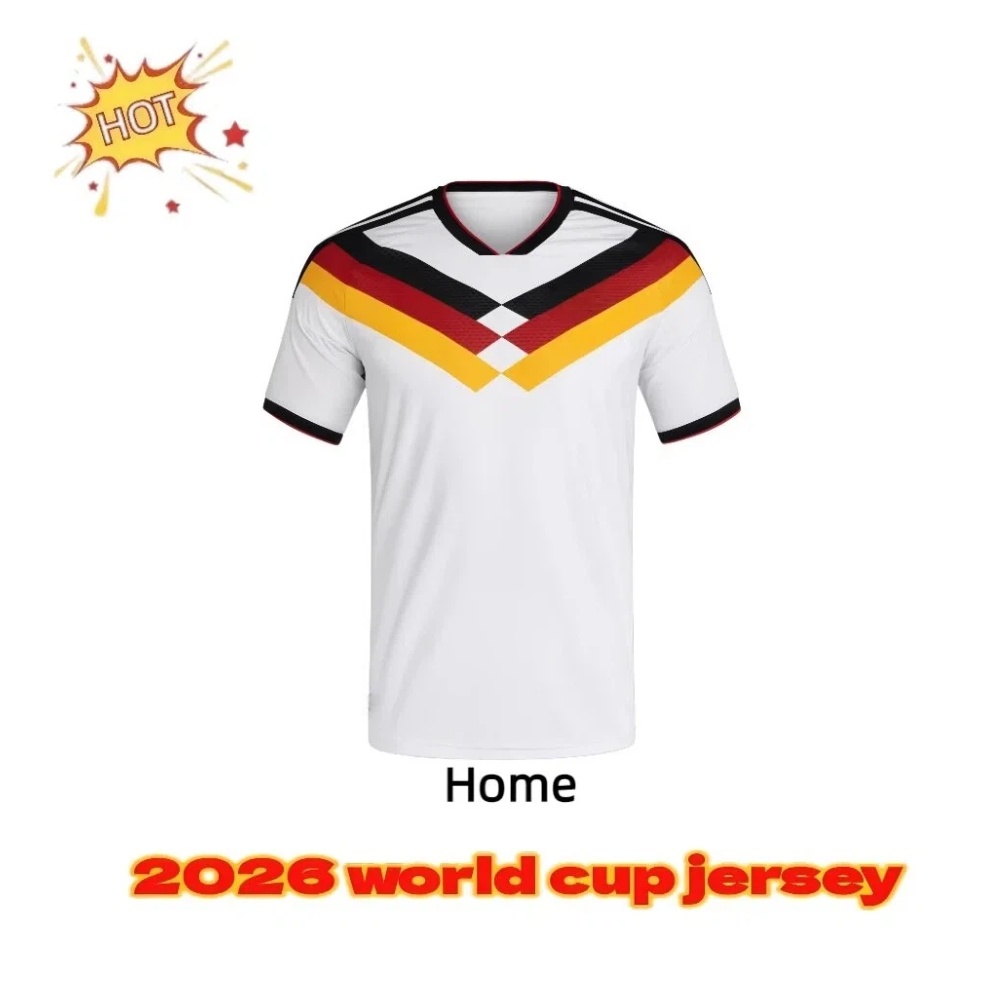 2026 World Cup Jersey Men Breathable Mesh Soccer Training Shirts Home Away Two Styles Fan Short Sleeve Football Tops